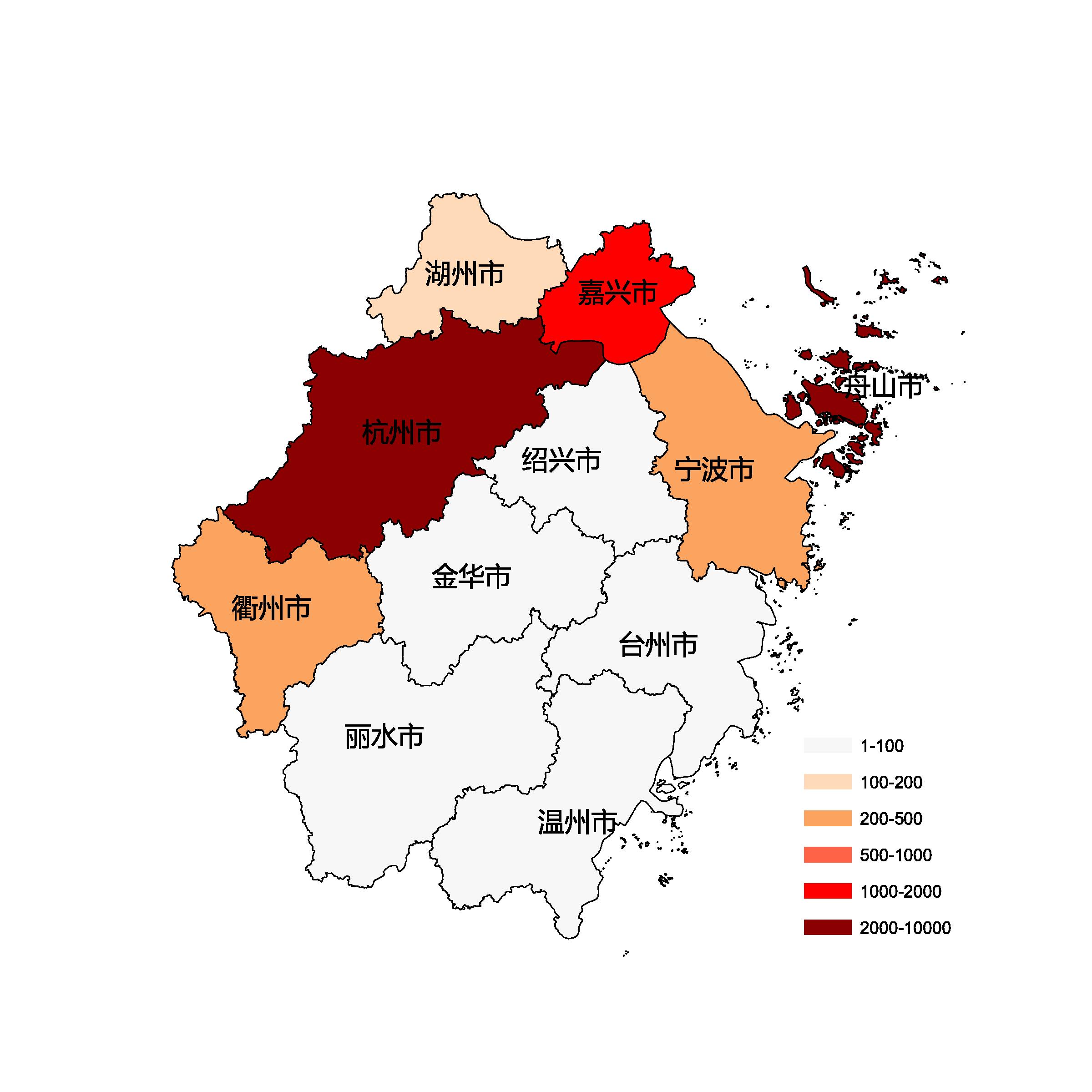 浙江疫情地图图片